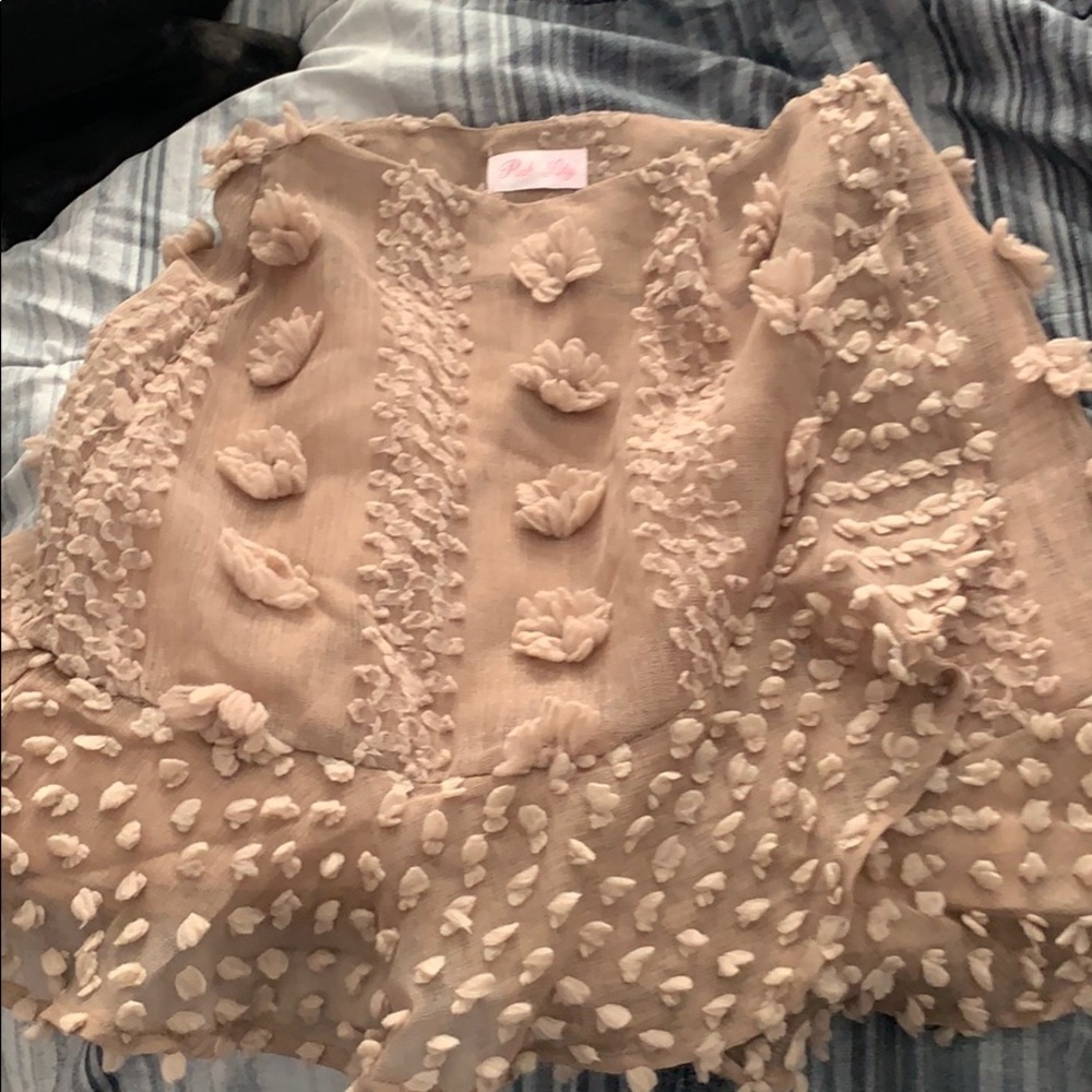 New pink lily skirt